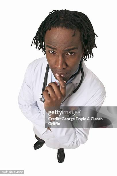 portrait of doctor - doctor coat stock pictures, royalty-free photos & images