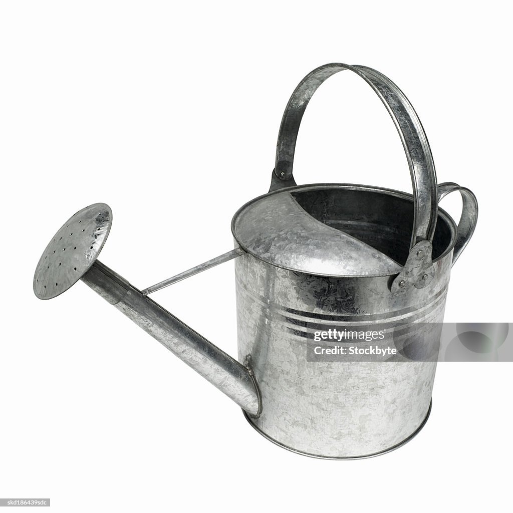 Elevated view of a watering-can