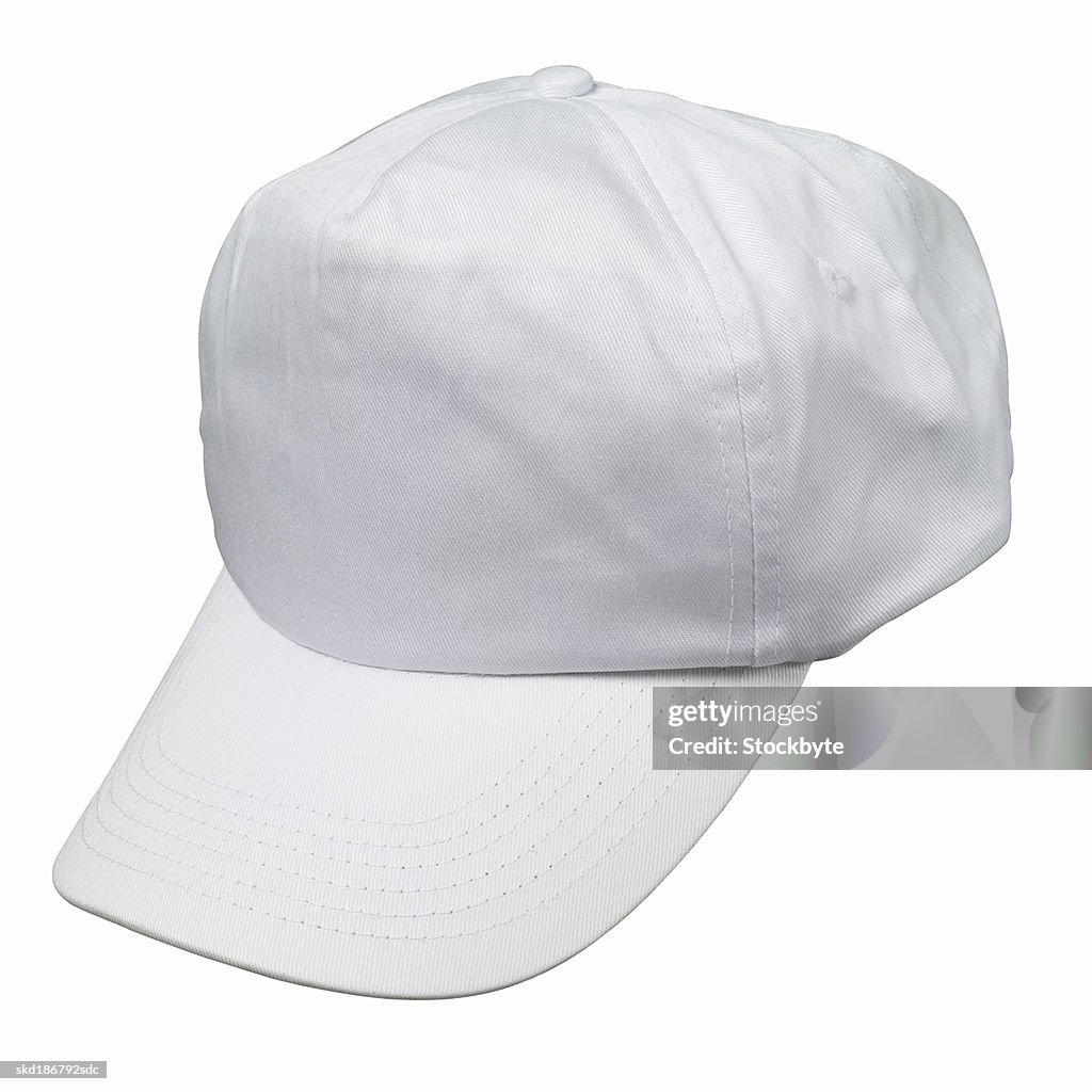 Close up of a baseball cap