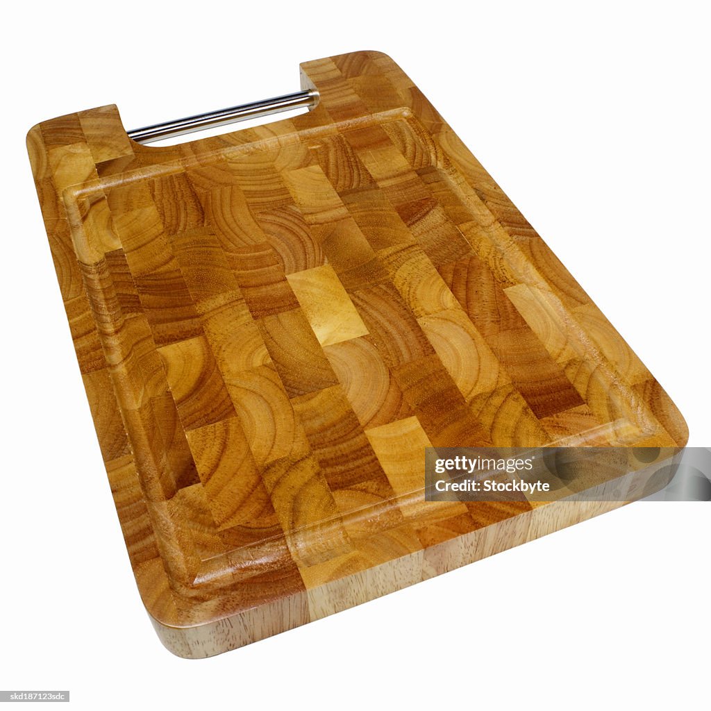 Close up of a cutting board