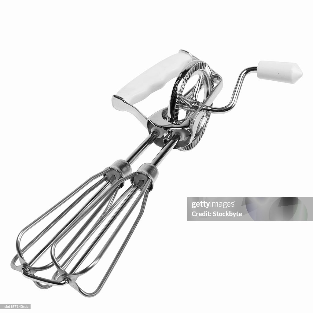 Elevated view of a whisk