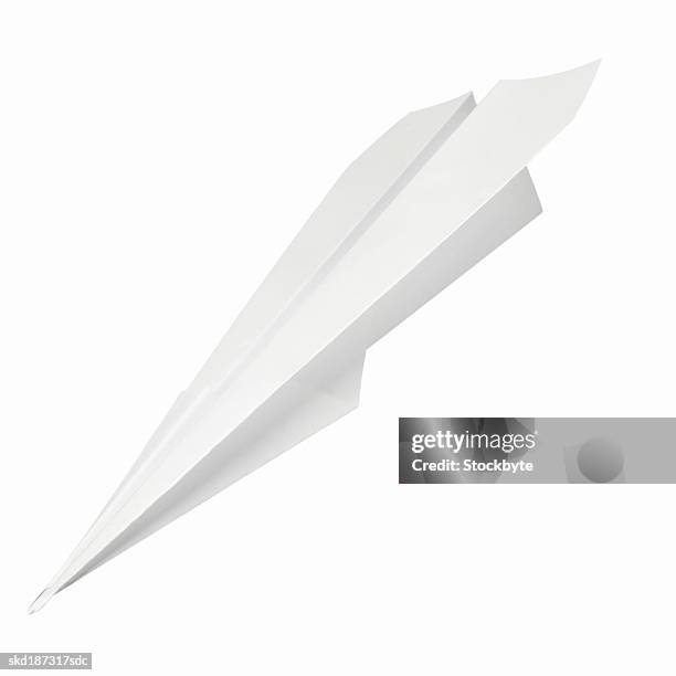 Paper Plane Top Paper Plane Top View Photos and Premium High Res Pictures - Getty Images