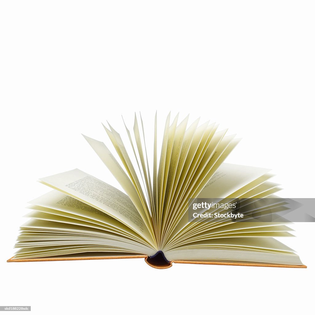 Open Book Preview Close Up View Of An Open Book High-Res Stock Photo - Getty Images