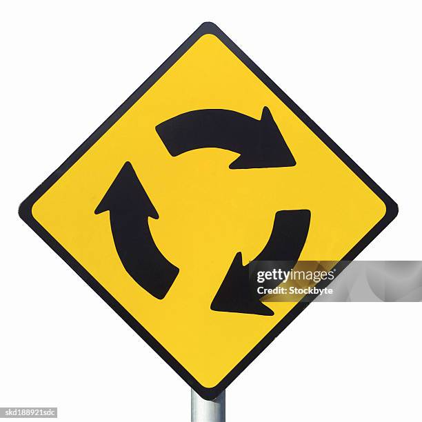 Sign Example Roudnabout 982 Roundabout Sign Stock Photos, High-Res Pictures, and Images - Getty ...