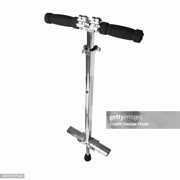 close up of a pogo stick - pogo stick stock pictures, royalty-free photos & images