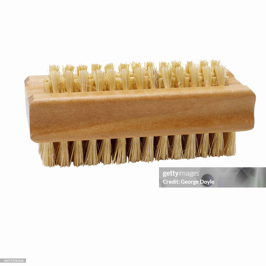 Close up of a nailbrush