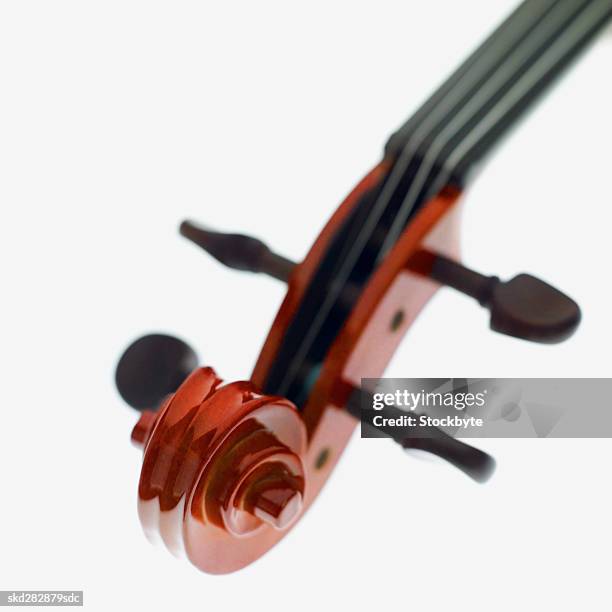 close-up a violin - strings section stock pictures, royalty-free photos & images