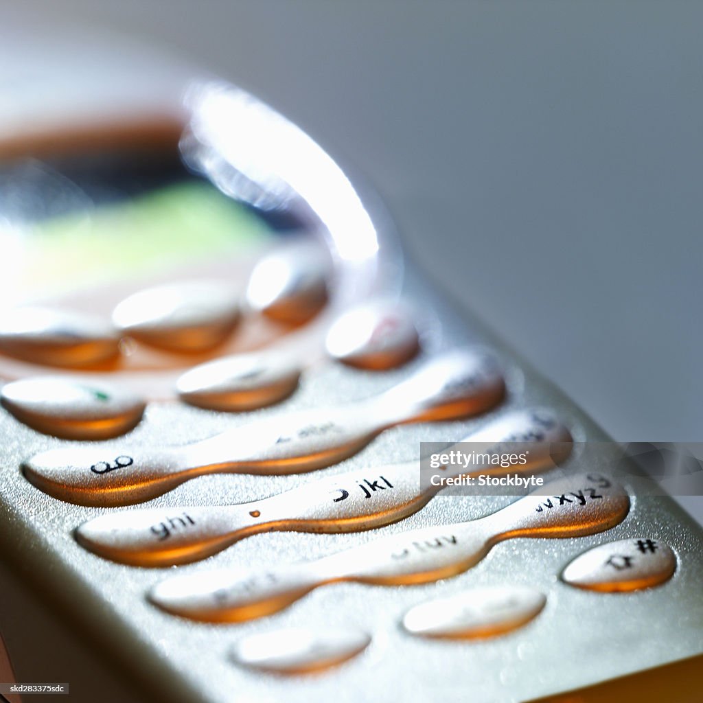 Close-up of mobile phone