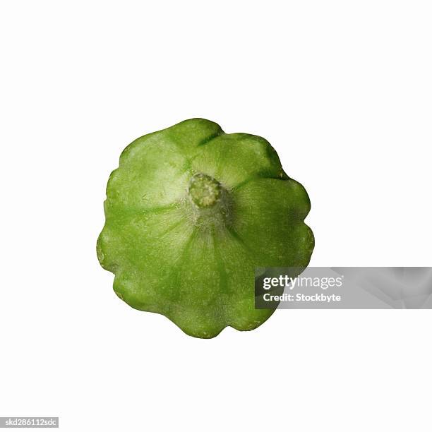 close-up of a patty pan squash - pattypan squash stock pictures, royalty-free photos & images