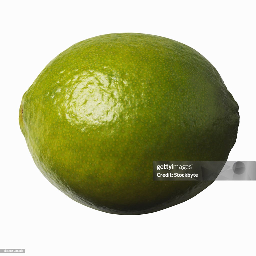 Close-up of a lime