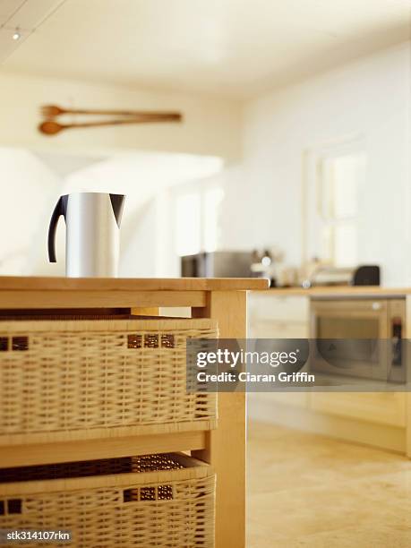 jug on a table in the kitchen - the kitchen bildbanksfoton och bilder