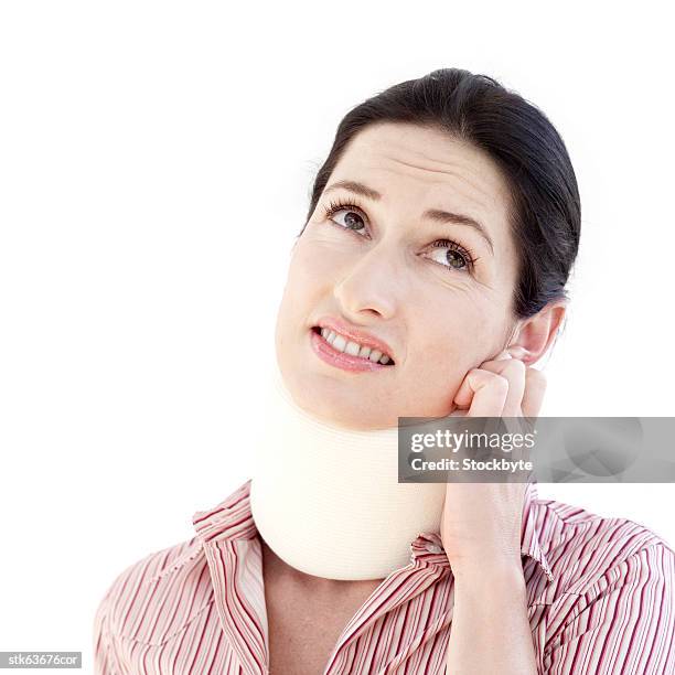 Woman Neck Brace Photos and Premium High Res Pictures - Getty Images