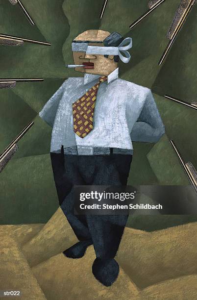 ilustraciones, imágenes clip art, dibujos animados e iconos de stock de man in front of a firing squad - dispositivo de control