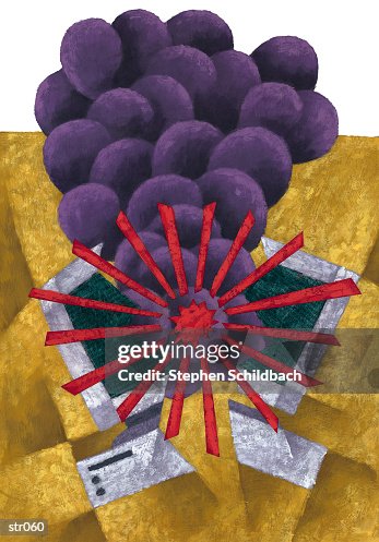 Computer Exploding High-Res Vector Graphic - Getty Images