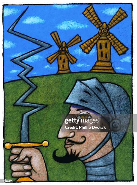 don quixote - don quixote stock-grafiken, -clipart, -cartoons und -symbole