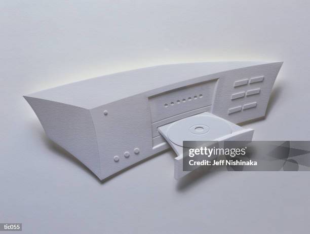 ilustraciones, imágenes clip art, dibujos animados e iconos de stock de cd player - electrónica de audio