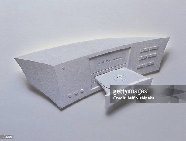 cd player - audio electronics stock illustrations