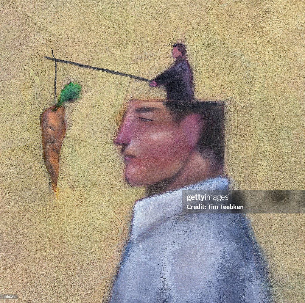 Man Dangling Carrot