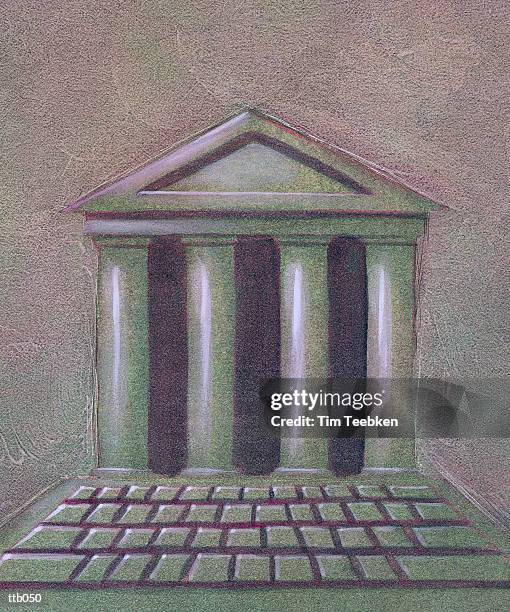 electronic banking - tim stock illustrations