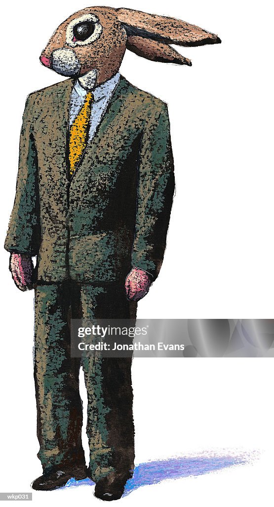 Man As Rabbit High-Res Vector Graphic - Getty Images