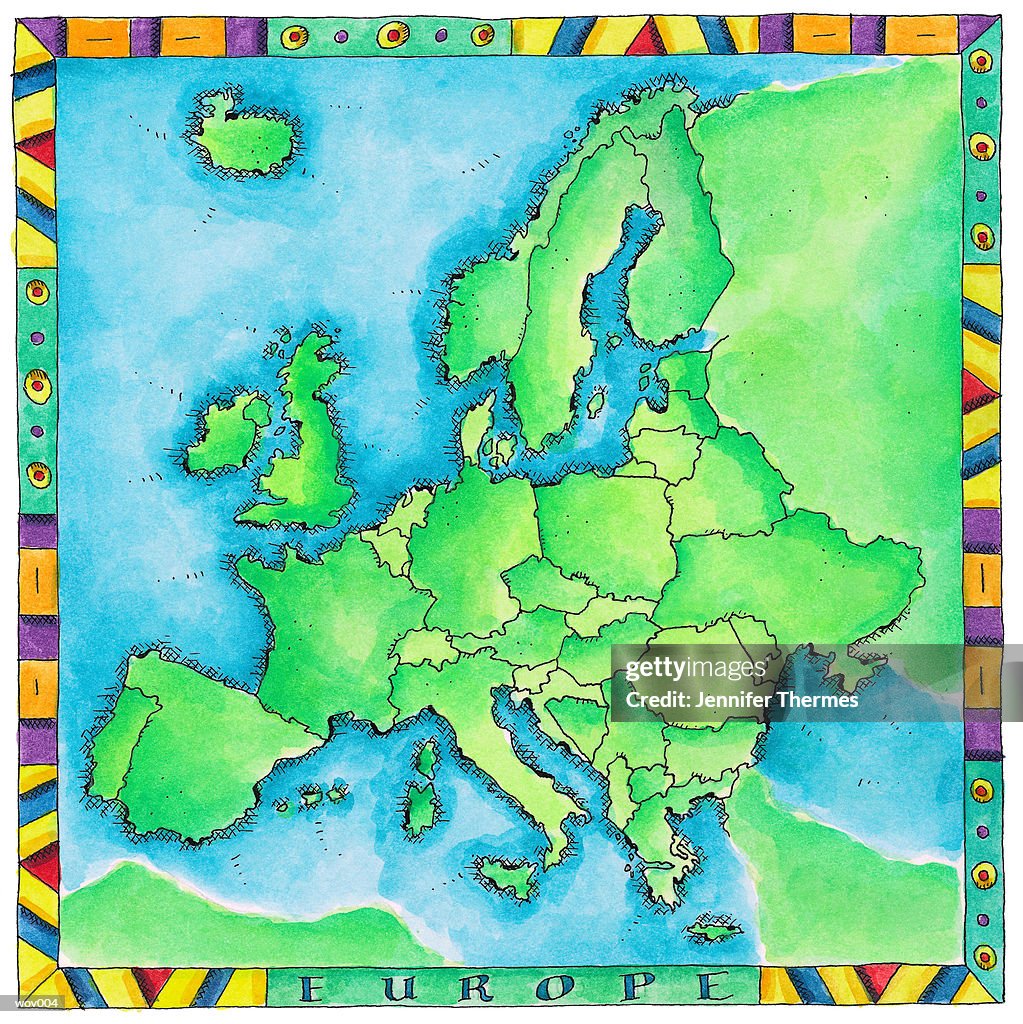 Map of Europe