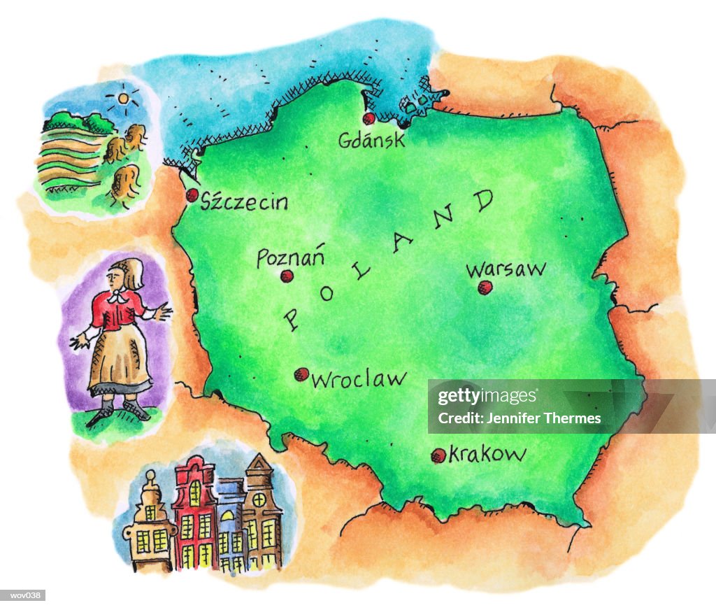 Map Of Poland High-Res Vector Graphic - Getty Images Map Of Poland High-Res Vector Graphic - Getty Images