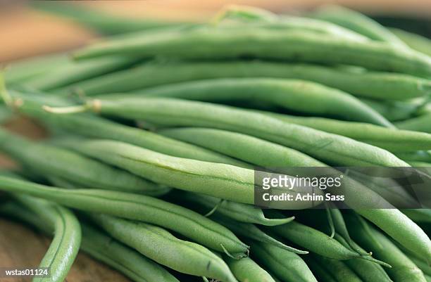 green beans, close-up - magnoliopsida 個照片及圖片檔