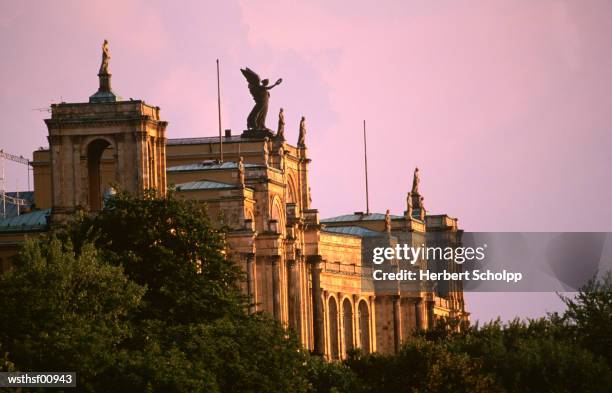 germany, bavaria, munich, maximilianeum - maximilianeum stock pictures, royalty-free photos & images