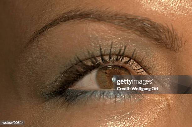 woman's eye, extreme close up - up do 個照片及圖片檔