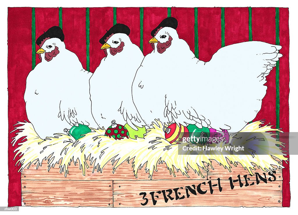 Three French Hens