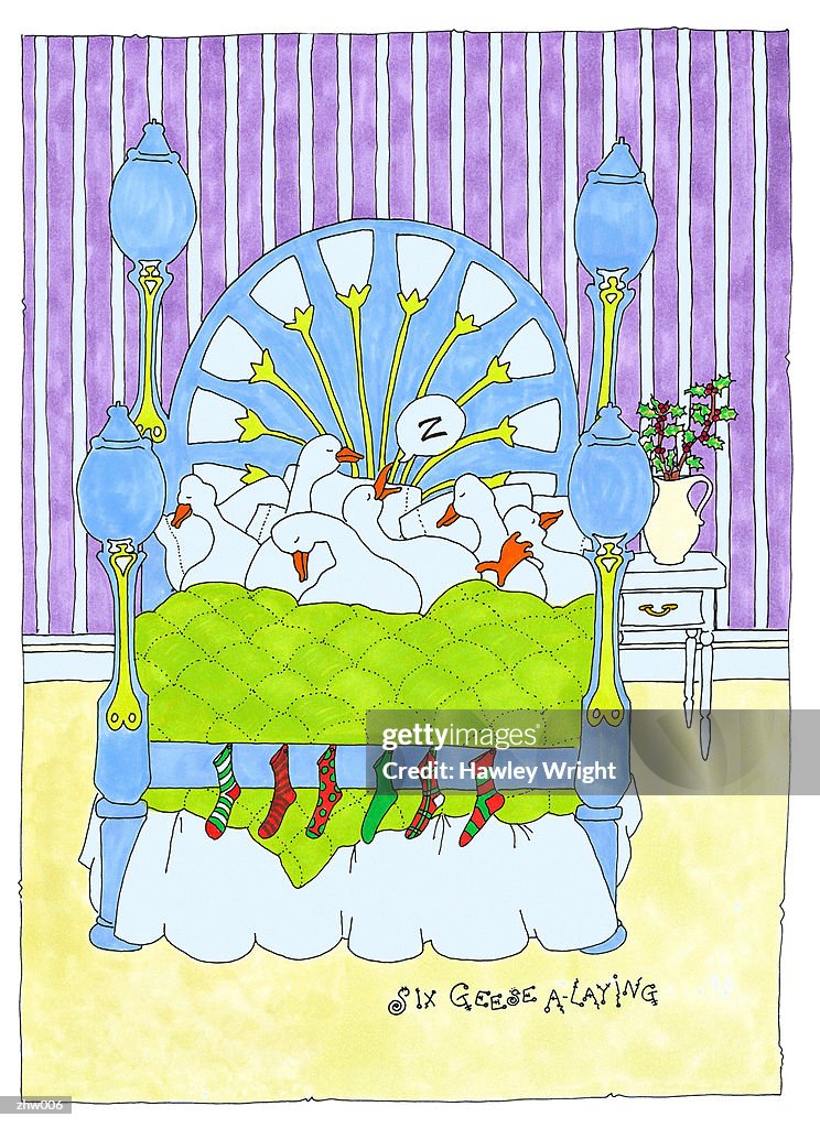 Six Geese A-Laying