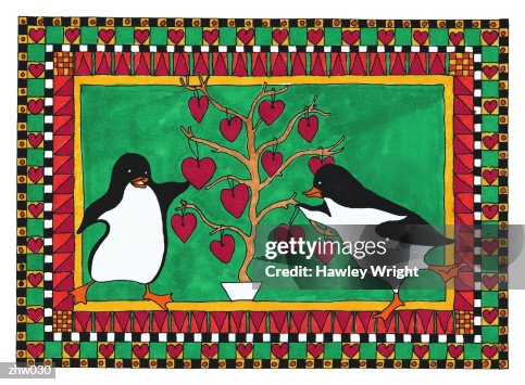Penguins Hanging Ornaments Penguins Hanging Ornaments