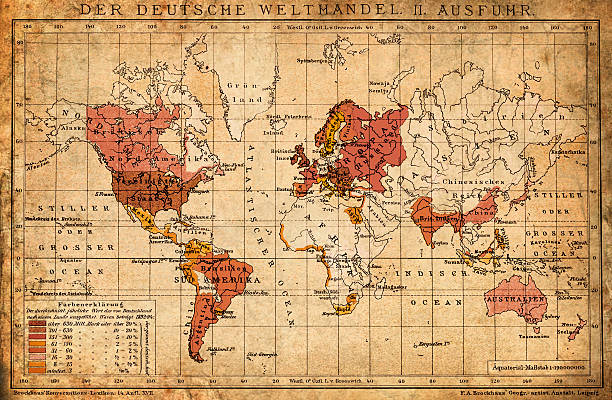World map vintage - Der TOP-Favorit 