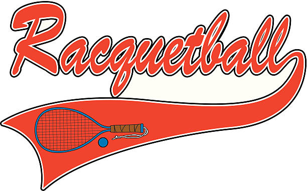 Graphic treatment of racquetball