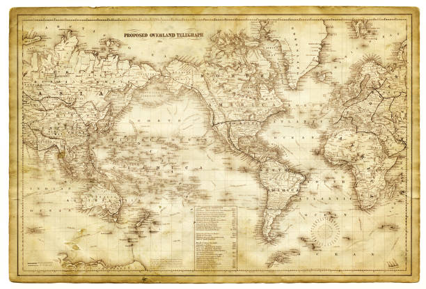 World map vintage - Der TOP-Favorit der Redaktion