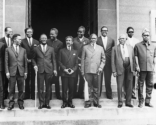 Kampala Uganda The heads of state and the leaders of governments of East and Central Africa are pictured prior to the opening of their summit...