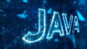 3d text of java