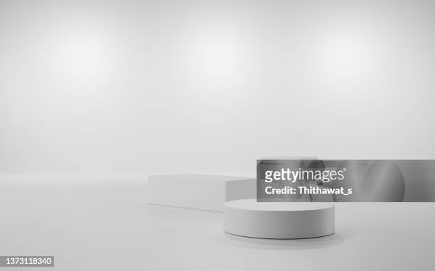 abstract background 3d render minimalist podium