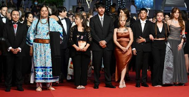 FRA: "War Pony" Red Carpet  - The 75th Annual Cannes Film Festival