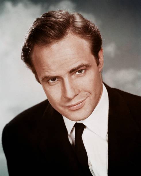 Actor Marlon Brando poses for a portrait circa 1960.