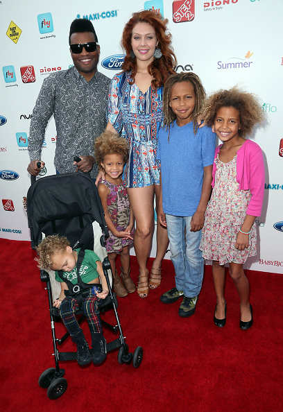 Family of Alaina Huffman and John Henry Huffman with their four children