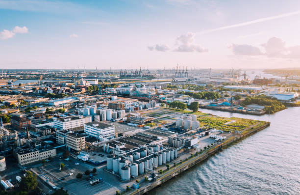 Eine Reihenfolge der besten Hamburg skyline bild