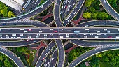 Aerial view of Shanghai Highway