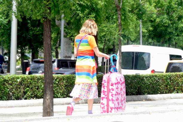 Agatha Ruiz de la Prada is seen on June 04 2020 in Madrid Spain