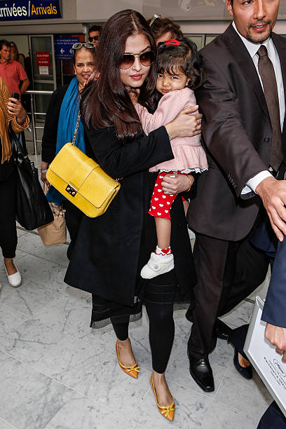 Aishwarya Rai seen at Nice airport during the 66th Annual Cannes Film Festival at Nice Airport on May 17 2013 in Nice France