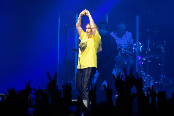GBR: Alanis Morissette Performs At The OVO Hydro Glasgow