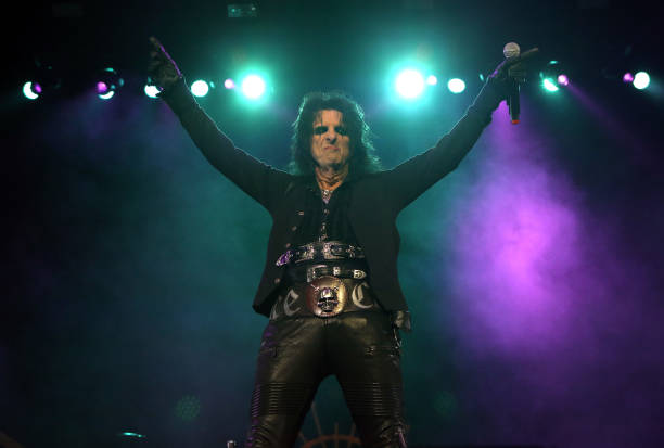GBR: Alice Cooper Performs At The O2 Arena