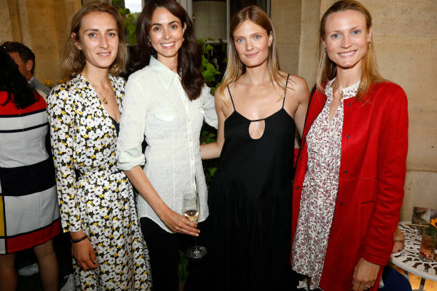 FRA: "French Bloom" Launch Party At Hotel De Crillon In Paris