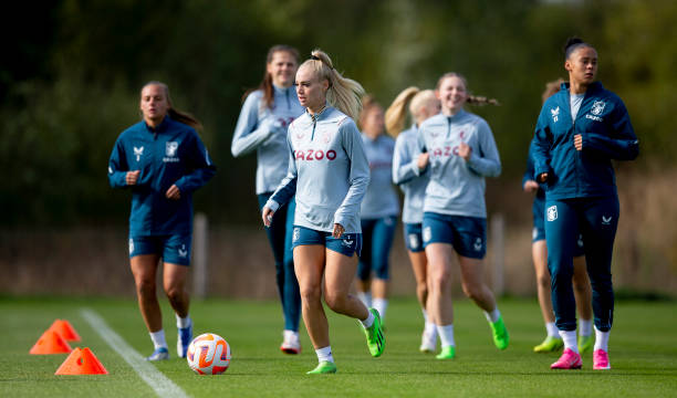 GBR: Aston Villa Women Training Session