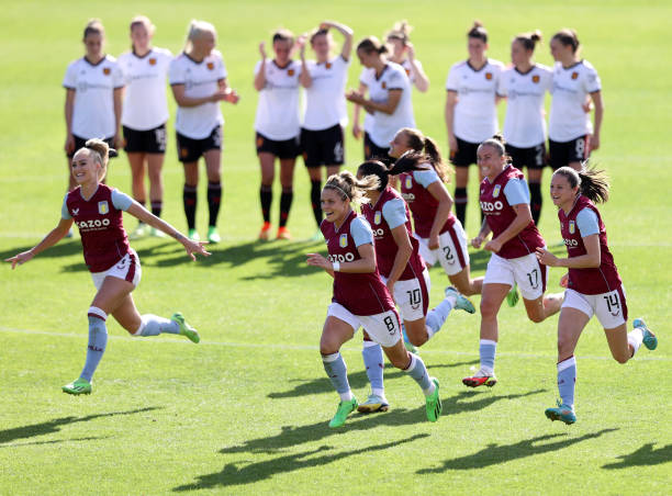 GBR: Aston Villa v Manchester United - FA Women's Continental Tyres League Cup